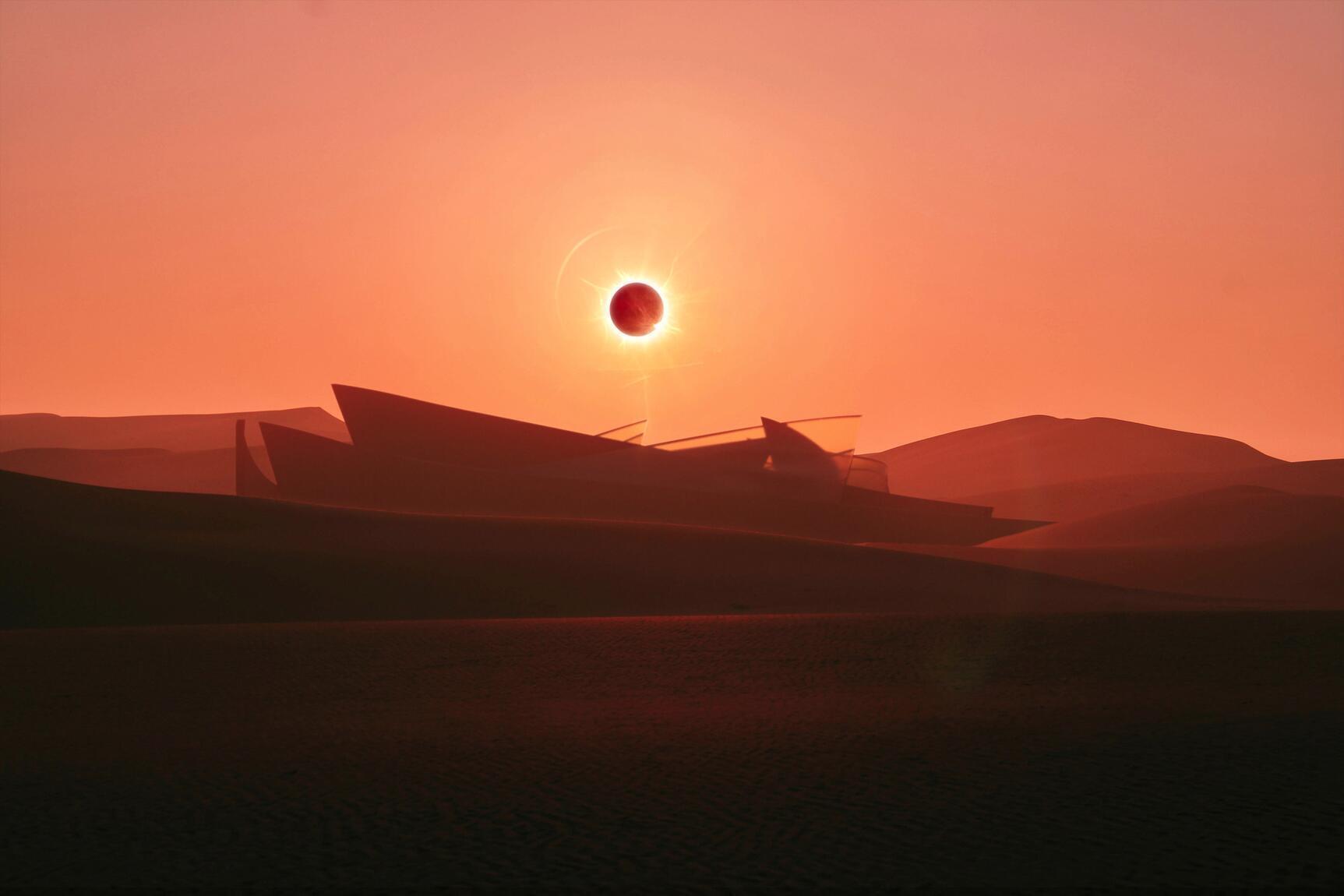 Dunes’ Whisper – architectural 3D visualization project featured on CGAward